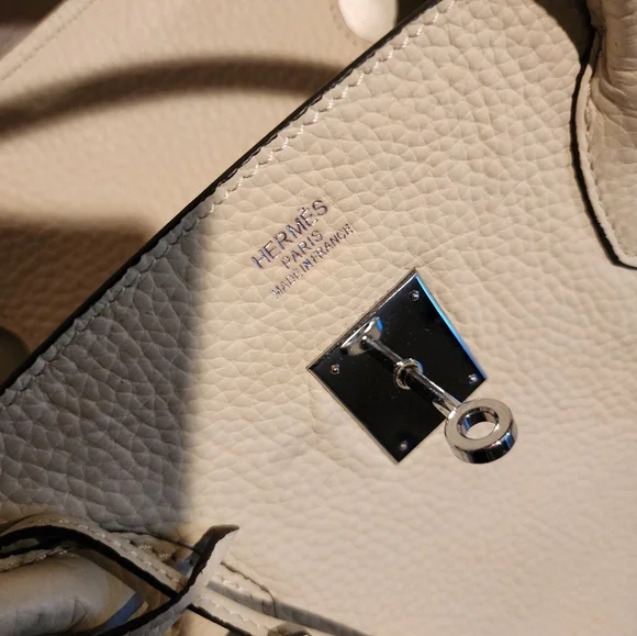 Beautiful Faux Birken  Handbag! - Picture 6 of 8